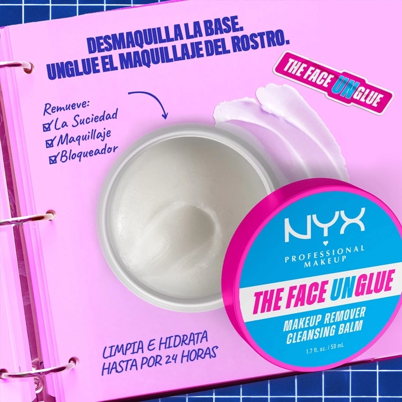 BÁLSAMO DESMAQUILLANTE NYX THE FACE UNGLUE - 3