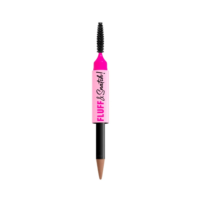 DELINEADOR DE CEJAS NYX FLUFF N SNATCH POWDER PEN 01 ASH BLONDE - 2