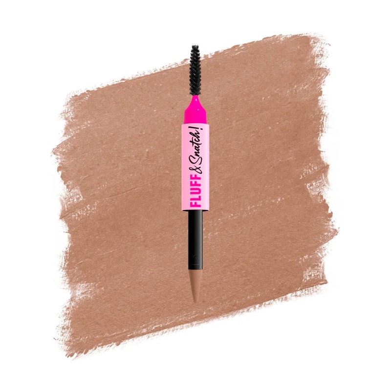 DELINEADOR DE CEJAS NYX FLUFF N SNATCH POWDER PEN 01 ASH BLONDE - 6