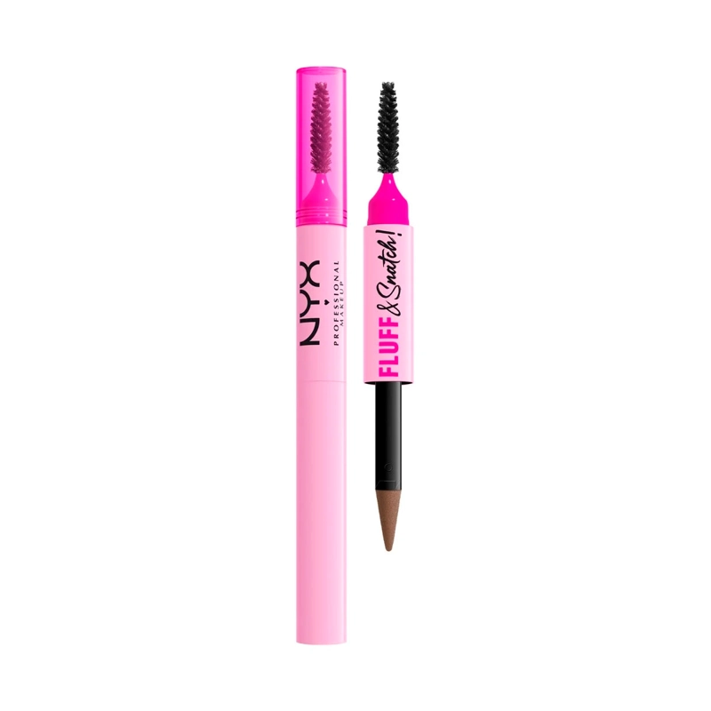 DELINEADOR DE CEJAS NYX FLUFF N SNATCH POWDER PEN 02 TAUPE - 1
