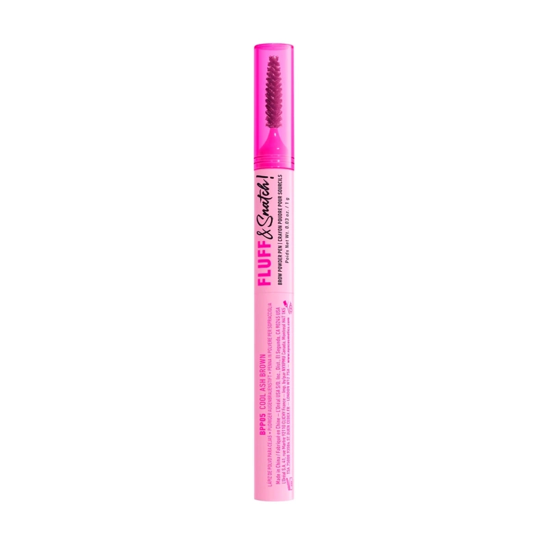 DELINEADOR DE CEJAS NYX FLUFF N SNATCH POWDER PEN 05 COOL ASH BR - 1