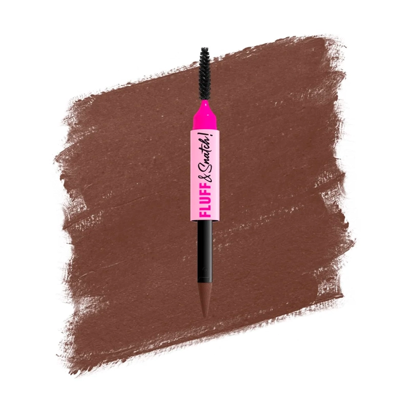 DELINEADOR DE CEJAS NYX FLUFF N SNATCH POWDER PEN 05 COOL ASH BR - 6