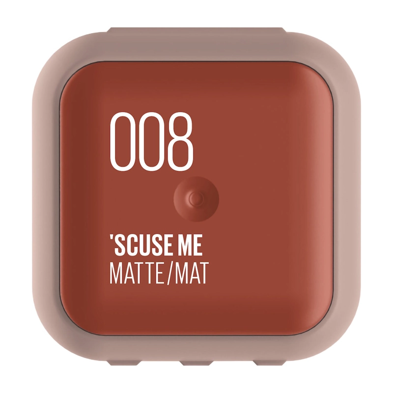 LABIAL HIDRATANTE MAYBELLINE SERUM LIPSTICK MATTE 008 - 4