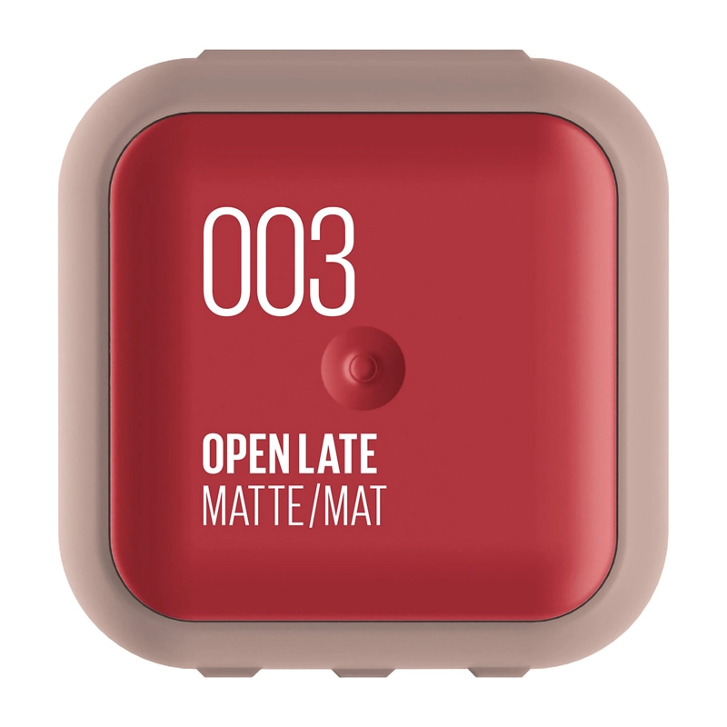 LABIAL HIDRATANTE MAYBELLINE SERUM LIPSTICK MATTE 003 - 4