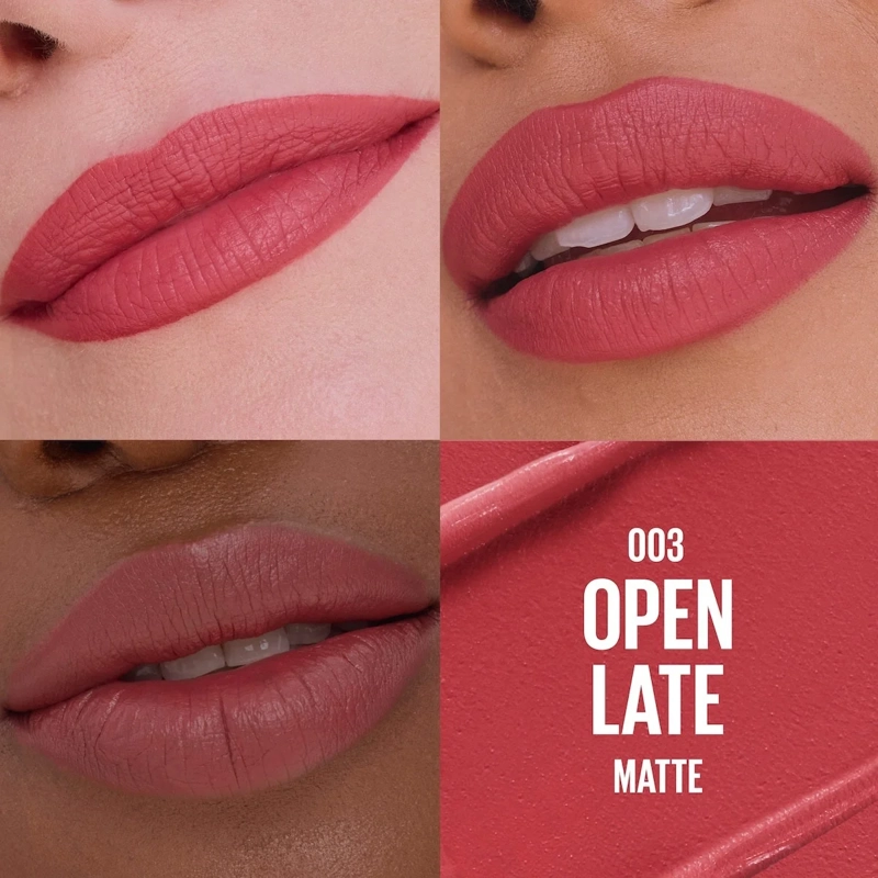 LABIAL HIDRATANTE MAYBELLINE SERUM LIPSTICK MATTE 003 - 5
