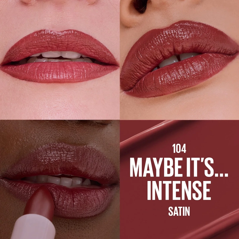 LABIAL HIDRATANTE MAYBELLINE SERUM LIPSTICK 104 - 5