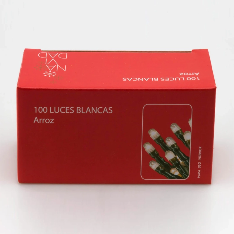 LUCES NAVIDEÑAS RIPLEY HOME 100 BLANCO - 1