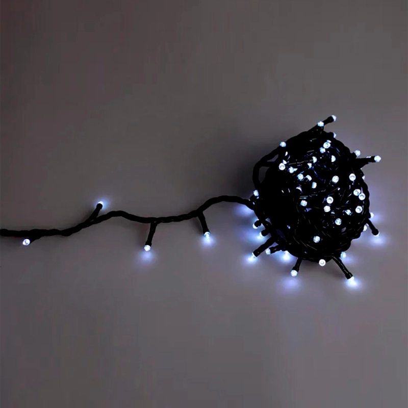 LUCES NAVIDEÑAS RIPLEY HOME 100 LUCES LED FUNCIONES BLANCO - 2