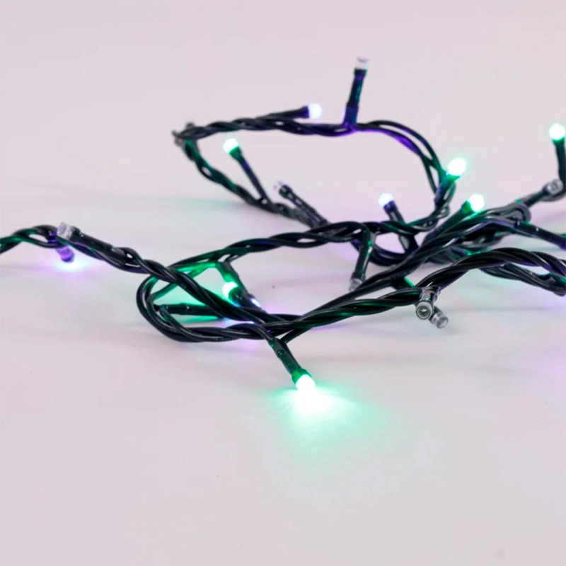 LUCES NAVIDEÑAS RIPLEY HOME 100 LUCES LED FUNCIONES MULTICOLOR - 2