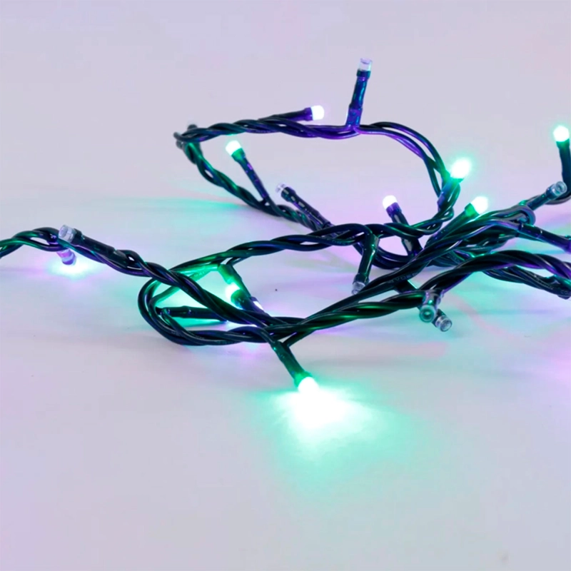LUCES NAVIDEÑAS RIPLEY HOME 100 LUCES LED FUNCIONES MULTICOLOR - 3