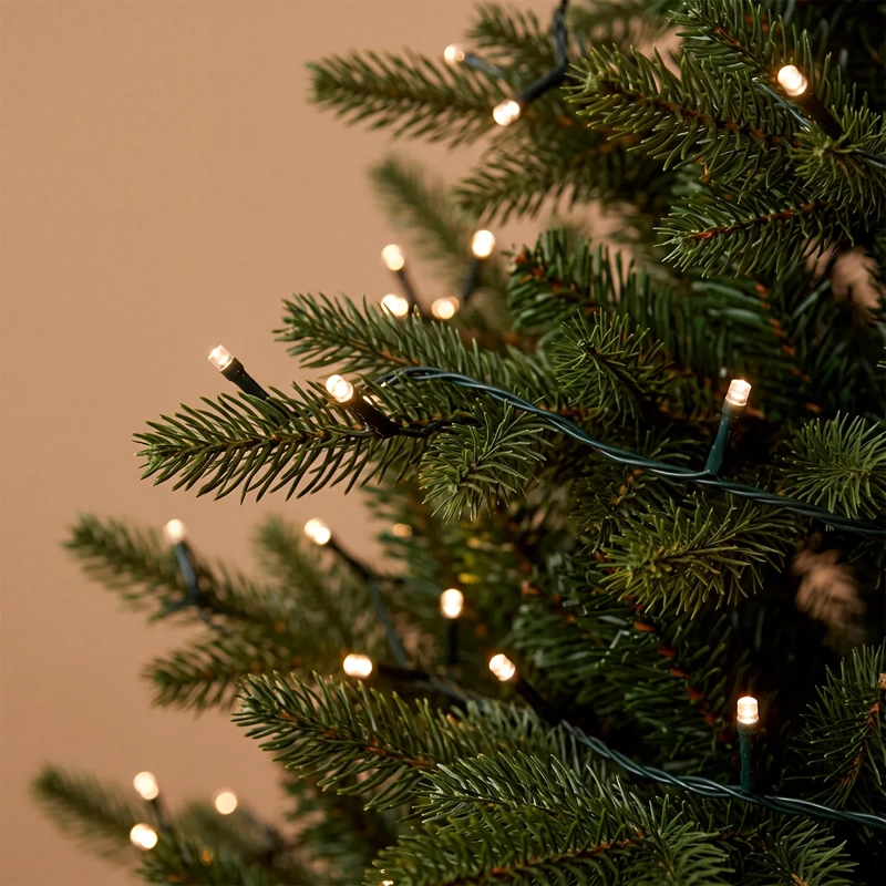 LUCES NAVIDEÑAS RIPLEY HOME 100  LED FUNCIONES PÚRPURA - 1