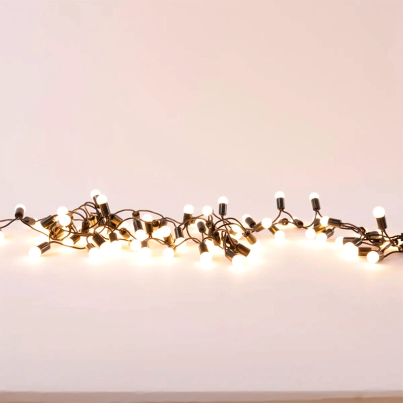LUCES NAVIDEÑAS RIPLEY HOME 100 LUCES PERLAS BLANCO - 1