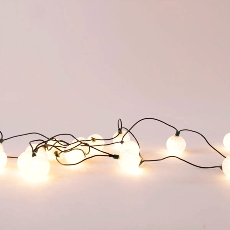 LUCES NAVIDEÑAS RIPLEY HOME 20 LUCES ESFERAS BLANCO - 1