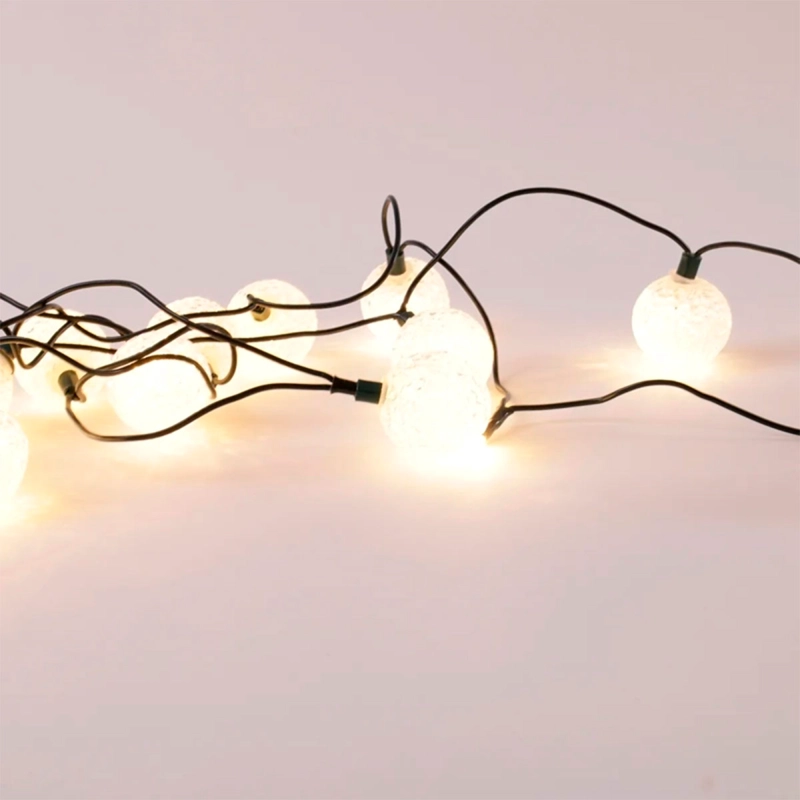 LUCES NAVIDEÑAS RIPLEY HOME 20 LUCES ESFERAS BLANCO - 2