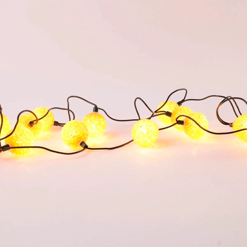 LUCES NAVIDEÑAS RIPLEY HOME 20 LUCES ESFERAS DORADO - 2
