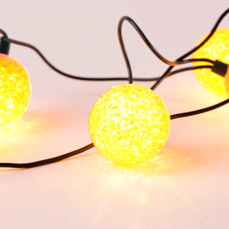 LUCES NAVIDEÑAS RIPLEY HOME 20 LUCES ESFERAS DORADO - 4