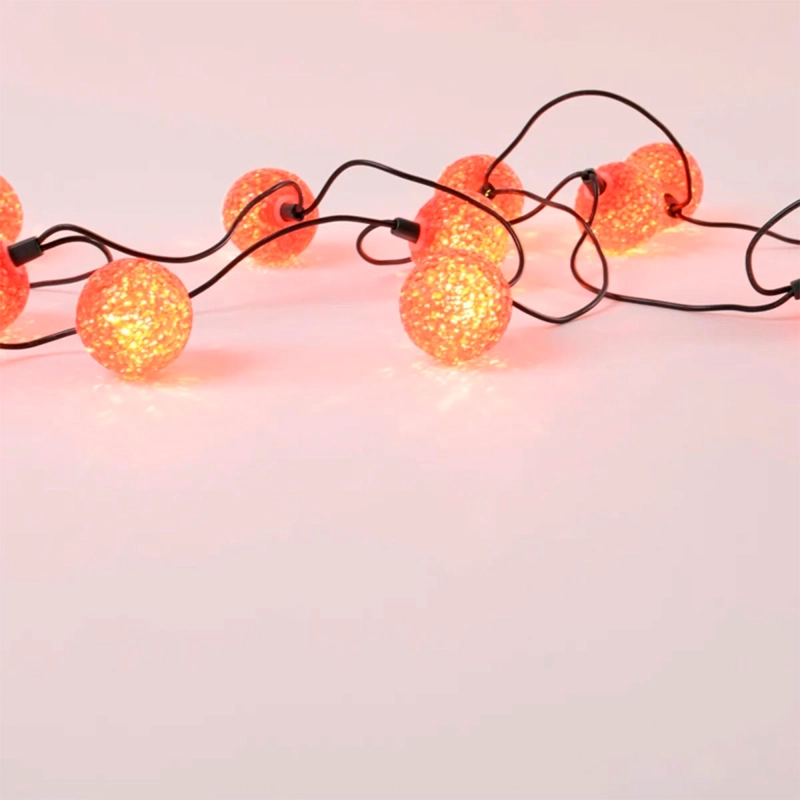 LUCES NAVIDEÑAS RIPLEY HOME 20 LUCES ESFERAS ROJO - 3