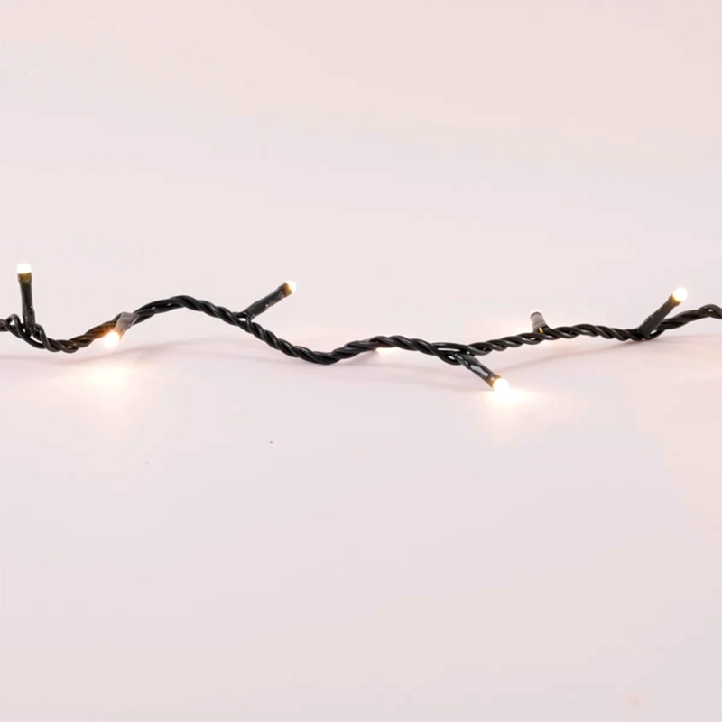 LUCES NAVIDEÑAS RIPLEY HOME 200 LUCES LED FUNCIONES BLANCO CÁLIDO - 1