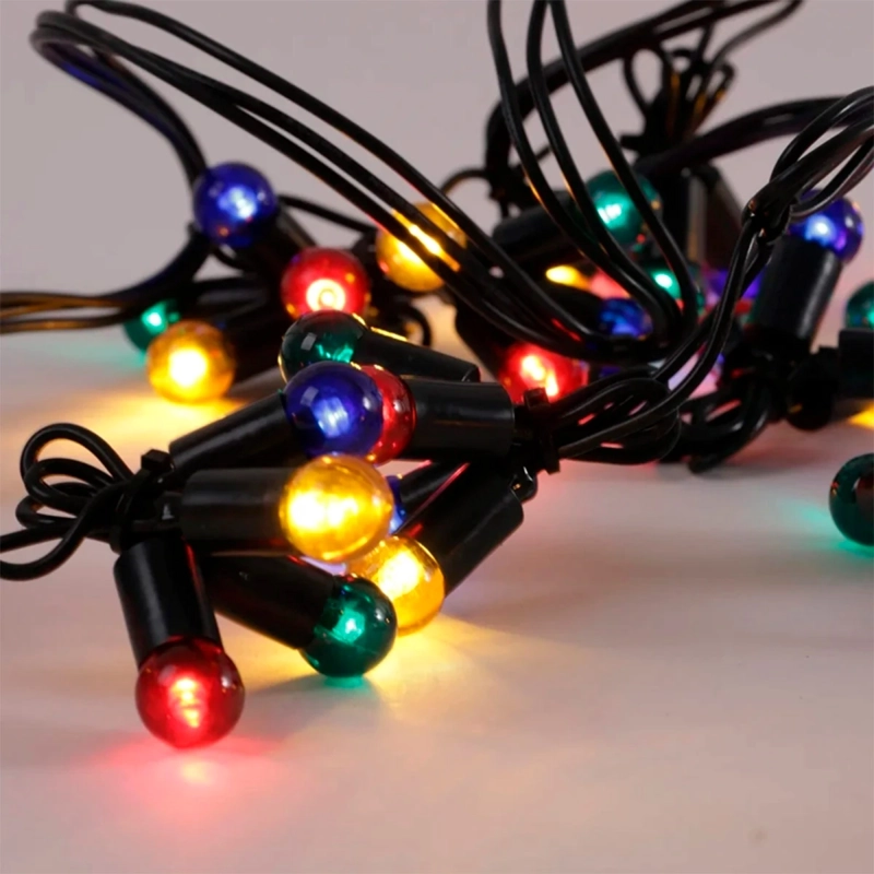 LUCES NAVIDEÑAS RIPLEY HOME 80 LUCES PERLAS FUNCIONES RACIMO COLORES - 3