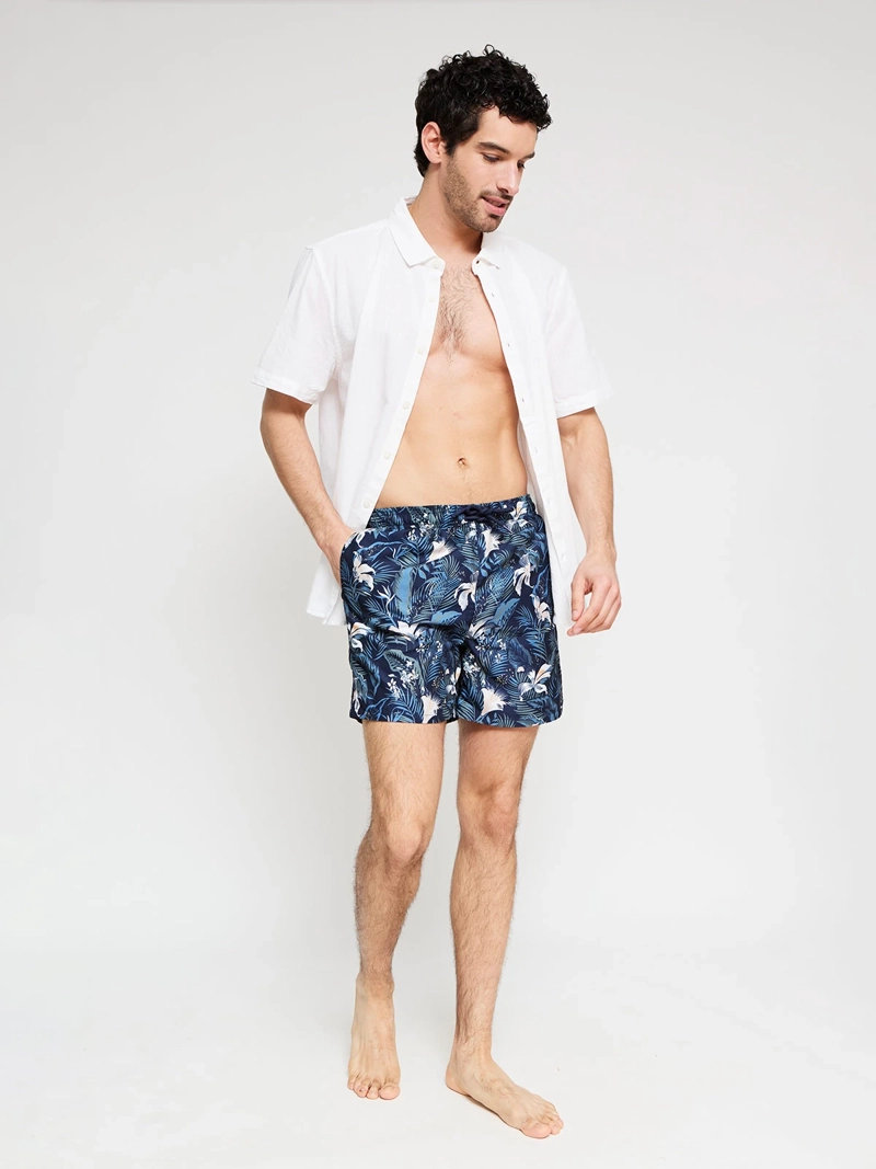 TRAJE DE BAÑO HOMBRE ROBERT LEWIS ESTAMPADO - 1