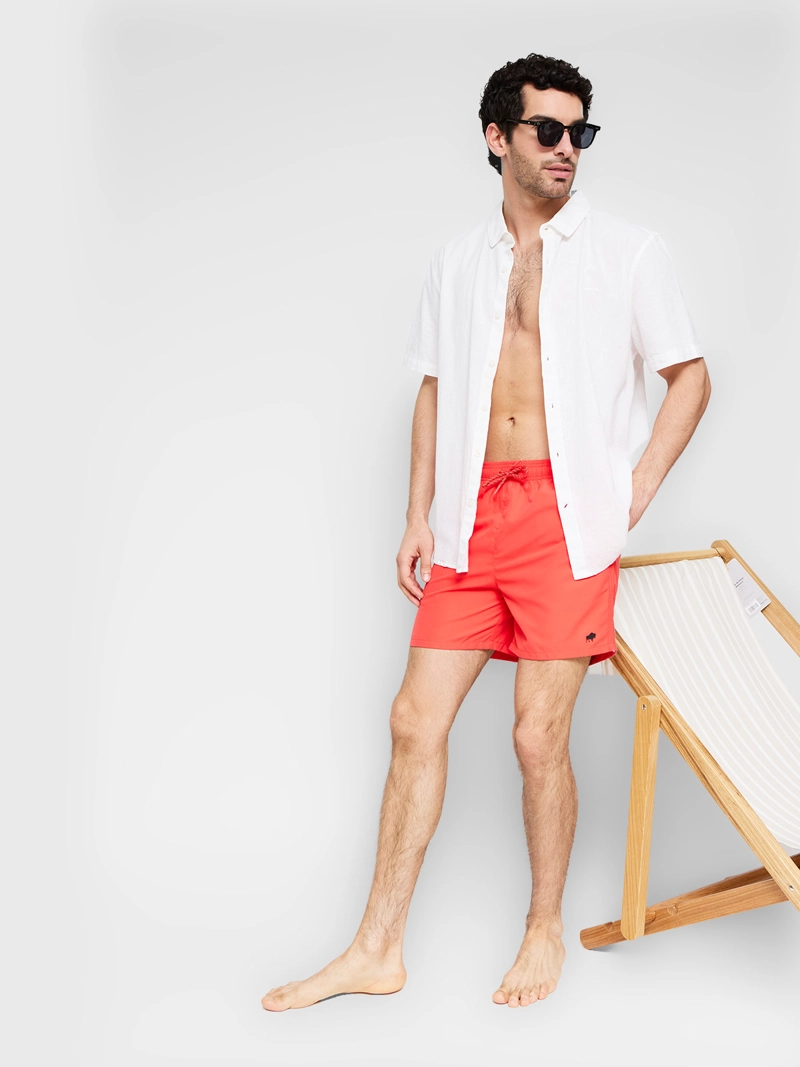 TRAJE DE BAÑO HOMBRE ROBERT LEWIS SOLIDO - 1