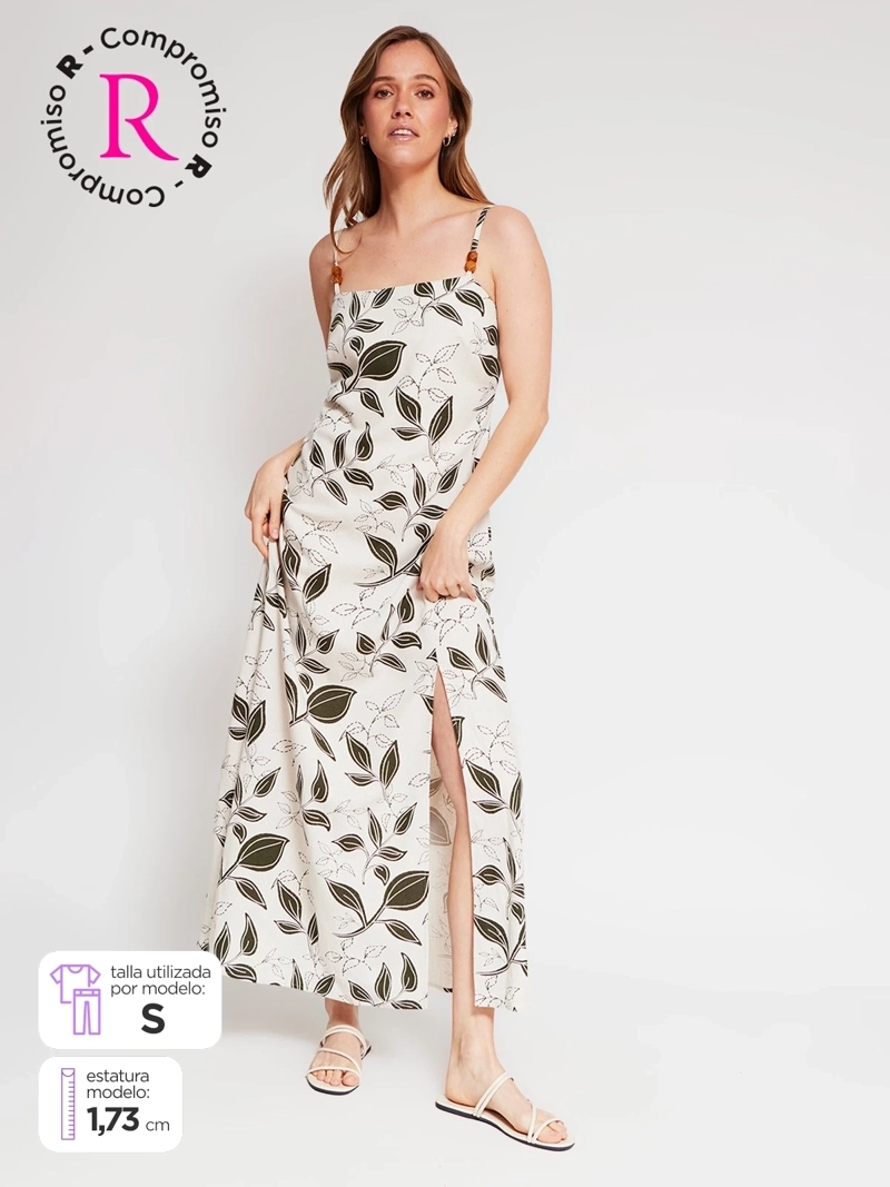 VESTIDO MUJER REGATTA LARGO TROPICAL