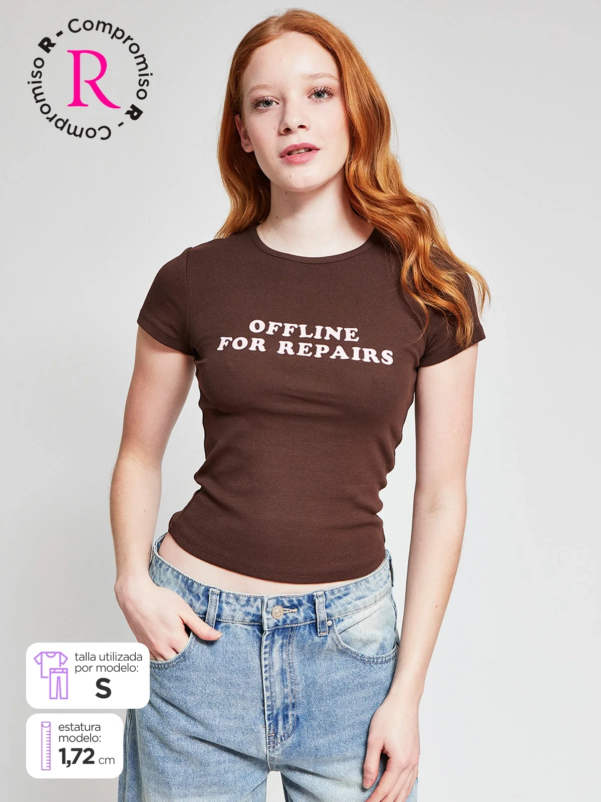 POLERA MUJER INDEX ALGODÓN SIN MANGAS ESTAMPADA - 1