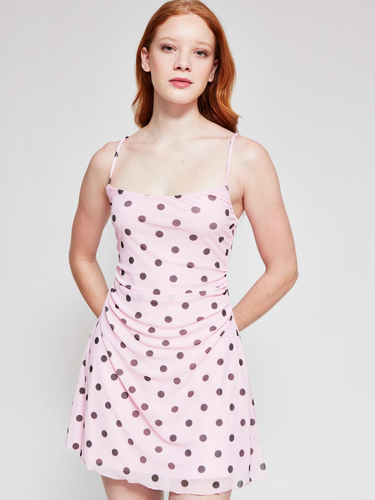 VESTIDO MUJER INDEX CORTO LUNARES - 2