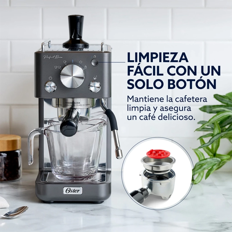 CAFETERA OSTER HIDROPRESIÓN PERFECT BREW COMPACTA 7201 - 8