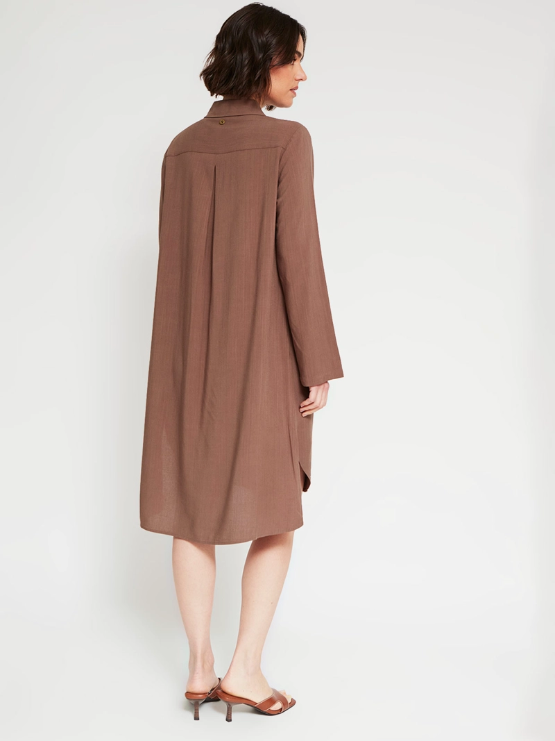 BLUSA MUJER TATIENNE CUELLO CAMISERO MANGA LARGA - 3