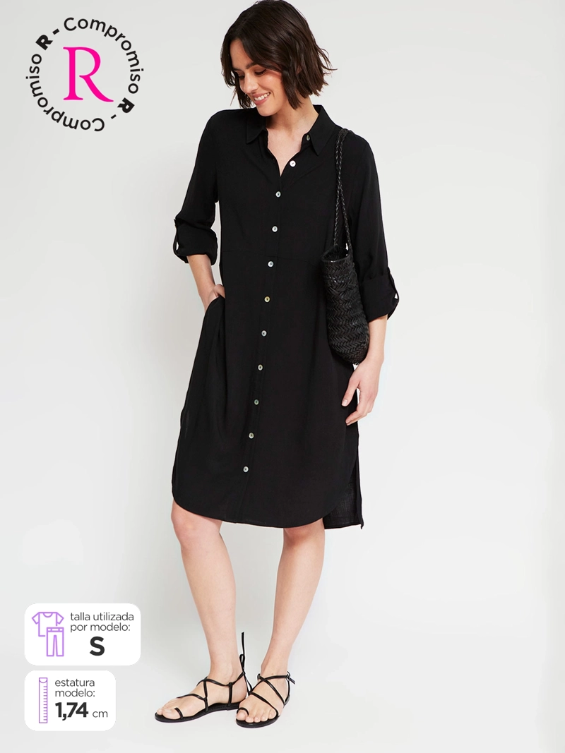 BLUSA MUJER TATIENNE CUELLO CAMISERO MANGA LARGA PRINT