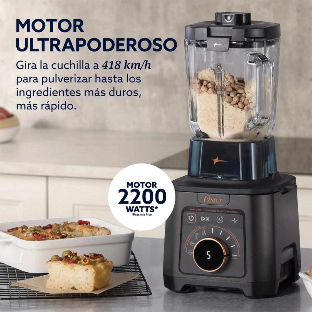 LICUADORA OSTER PROFESIONAL TITAN 2200W 2.5L - 3