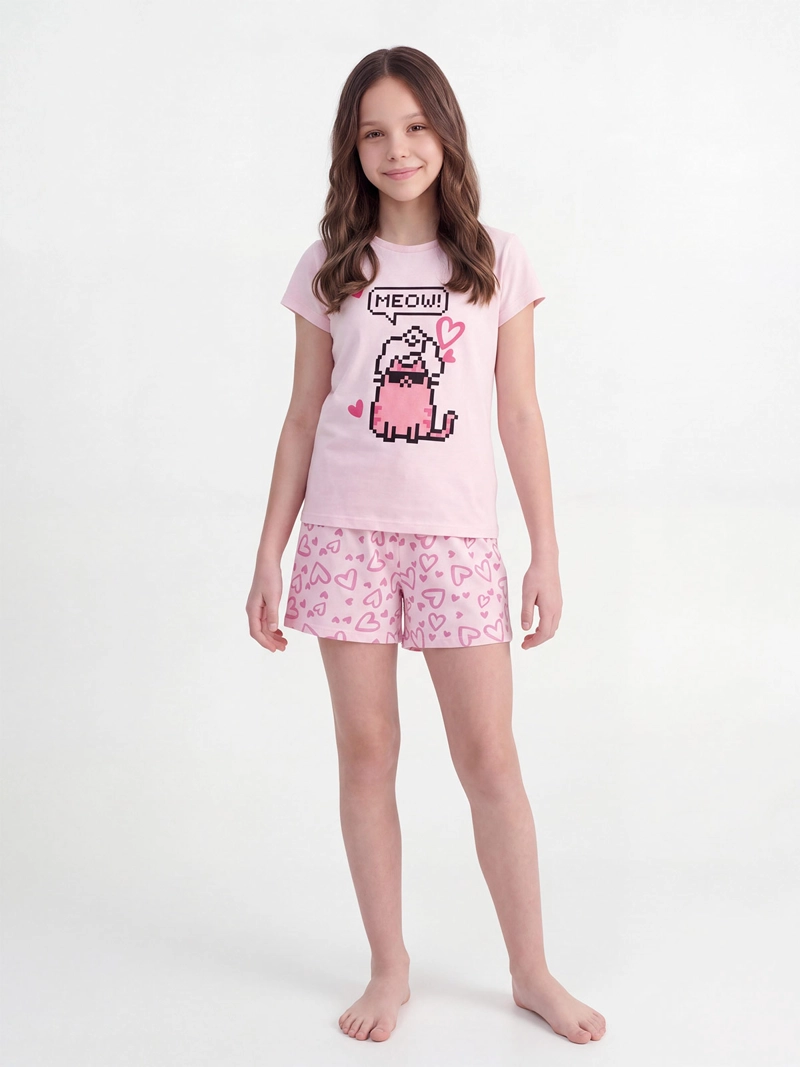 PIJAMA NIÑA INDEX TEEN CORTO