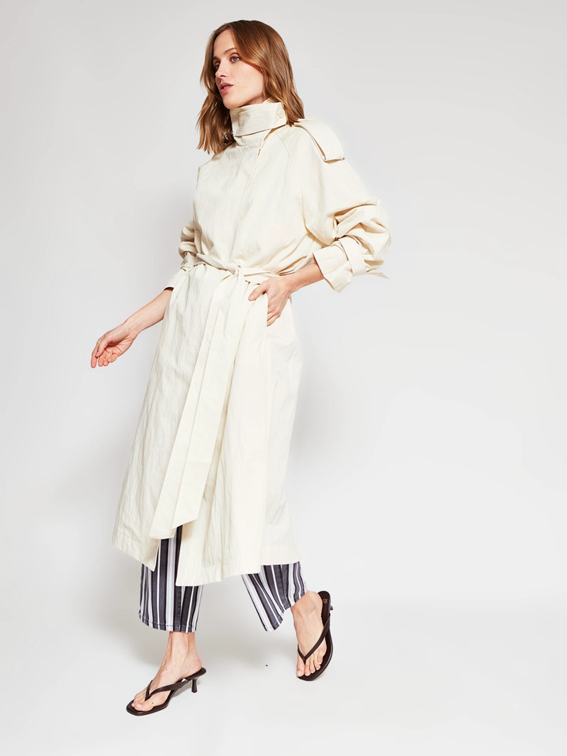CHAQUETA MUJER MARQUIS TRENCH CUELLO ALTO - 2