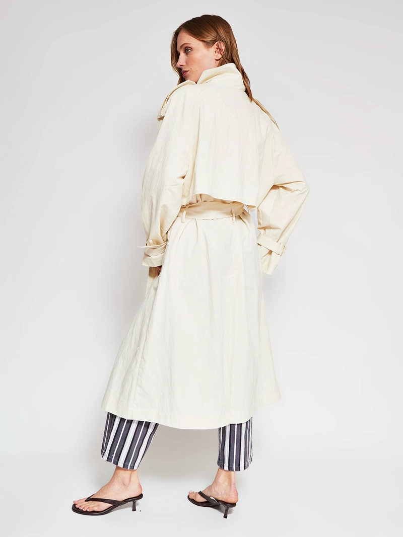 CHAQUETA MUJER MARQUIS TRENCH CUELLO ALTO - 3