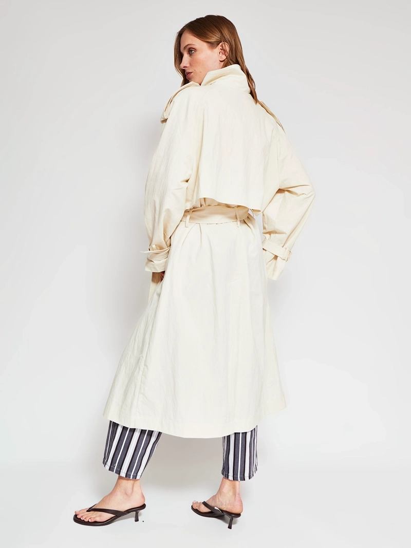 CHAQUETA MUJER MARQUIS TRENCH CUELLO ALTO - 3