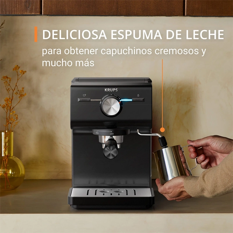 CAFETERA KRUPS HIDROPRESIÓN ESPRESSO AUTHENTIC XP381810 - 4