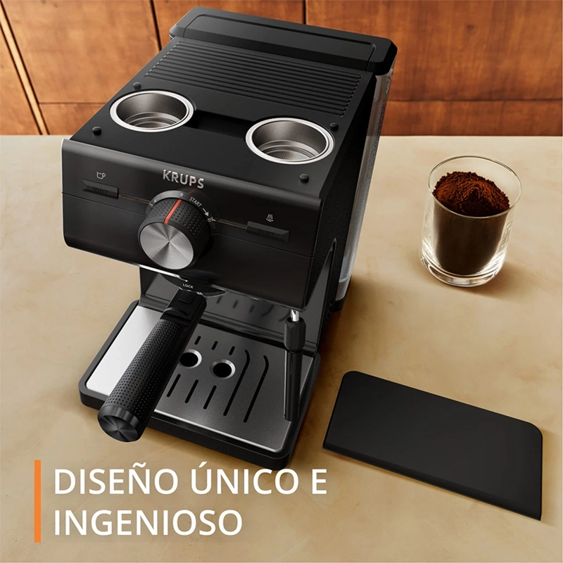 CAFETERA KRUPS HIDROPRESIÓN ESPRESSO AUTHENTIC XP381810 - 5