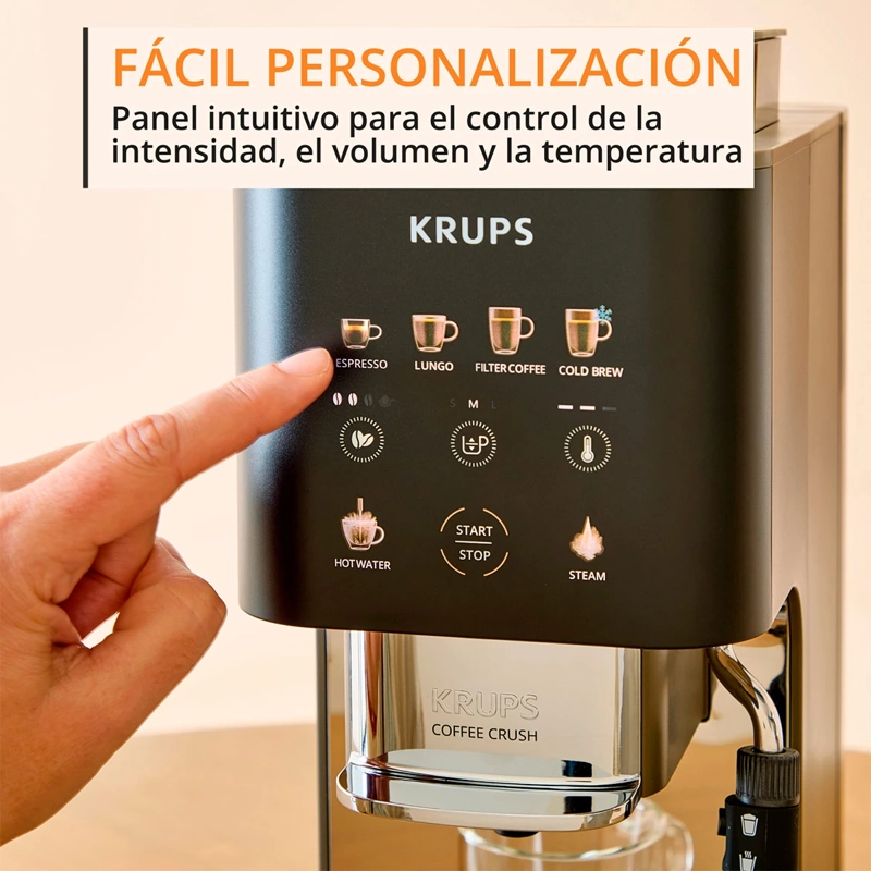 CAFETERA KRUPS HIDROPRESIÓN COFFEE CRUSH EXPERIENCE SA403BE0 - 5