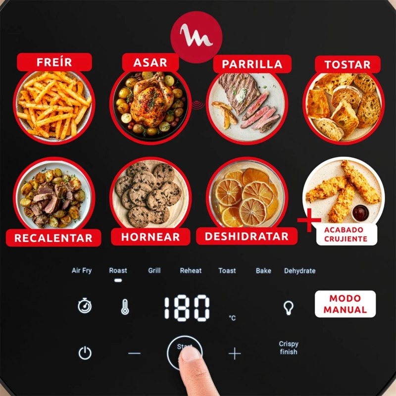FREIDORA MOULINEX 7L EASY FRY EZ832HF0 - 6