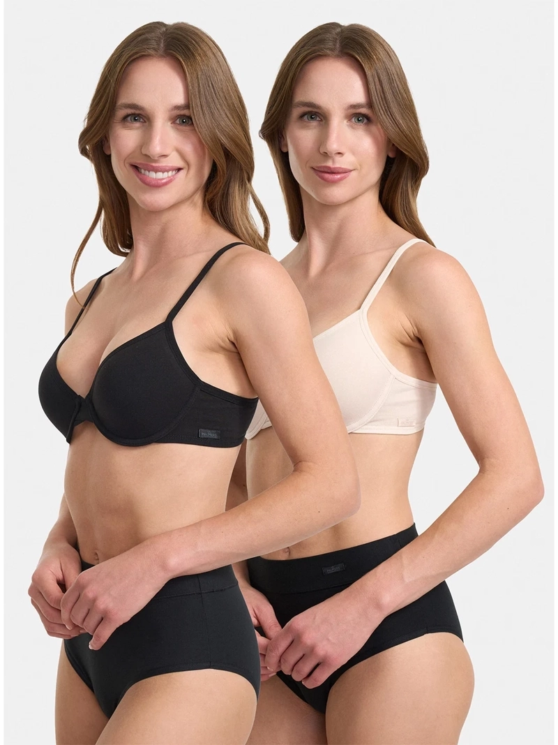 PACK X2 SOSTÉN MUJER PALMERS ALGODÓN