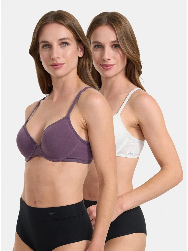 PACK X2 SOSTÉN MUJER PALMERS ALGODÓN
