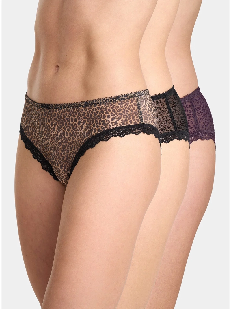 CALZÓN PALMERS PACK X3 ENCAJE PANTALETA - 1