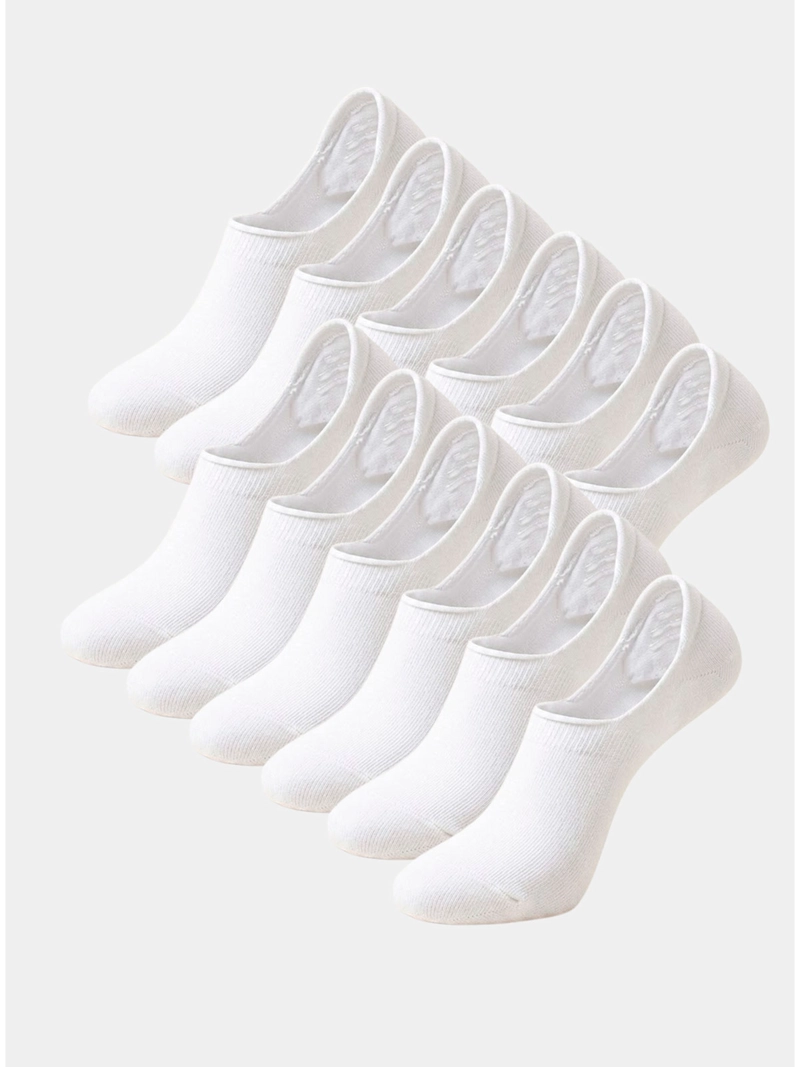 CALCETINES INDEX PACK X12 ALGODÓN INVISIBLES ANTIDESLIZANTES - 1