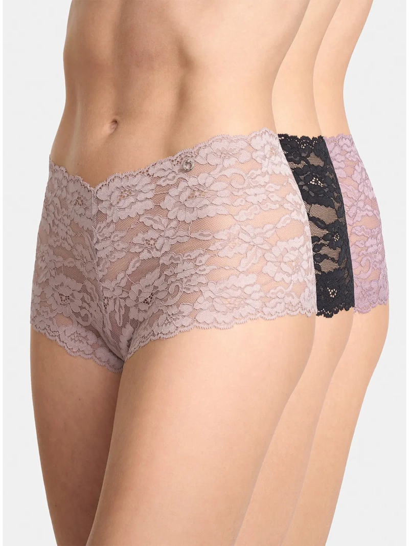 CALZÓN PALMERS PACK X3 ENCAJE PANTALETA - 1