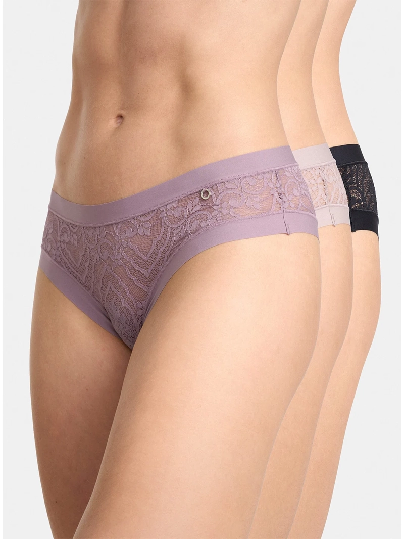 CALZÓN PALMERS PACK X3 ENCAJE PANTALETA - 1