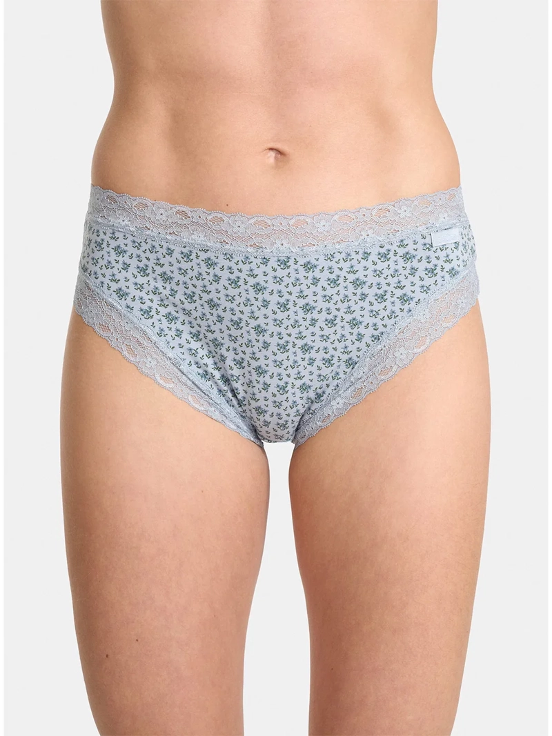 CALZÓN PALMERS PACK X5 ALGODÓN ENCAJE BIKINI - 2