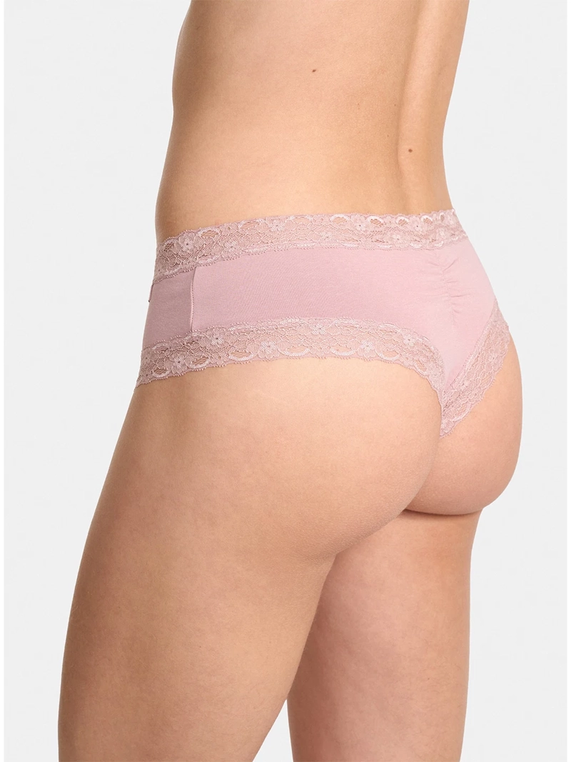 CALZÓN PALMERS PACK X5 ALGODÓN ENCAJE CULOTTE - 4
