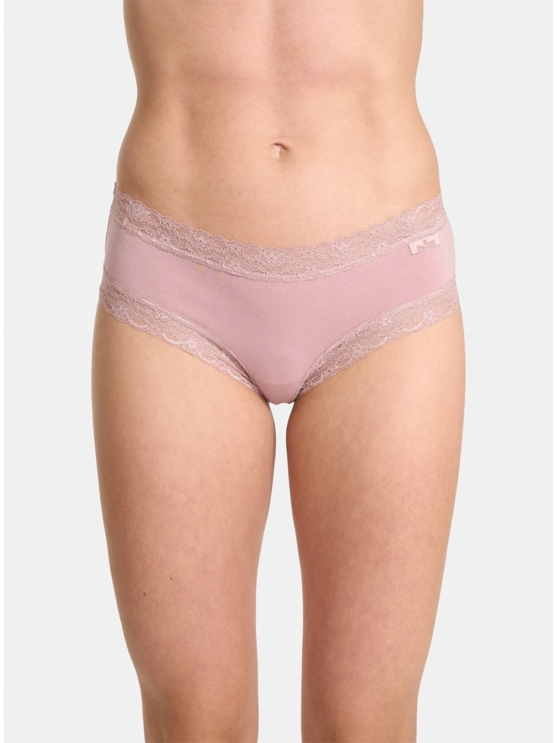 PACK X5 COLALESS MUJER PALMERS ALGODÓN ENCAJE - 2