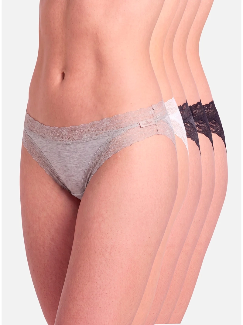 CALZÓN PALMERS PACK X5 ALGODÓN CULOTTE
